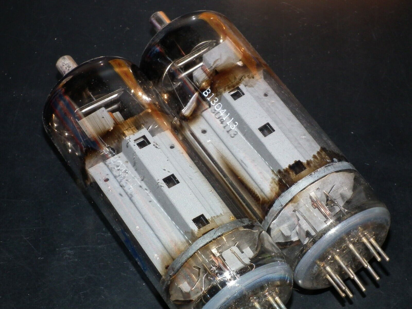 PL519 Telefunken 40KG6 PLATINUM Matched PAIR EAR859 EAR861 Used Tested 70%