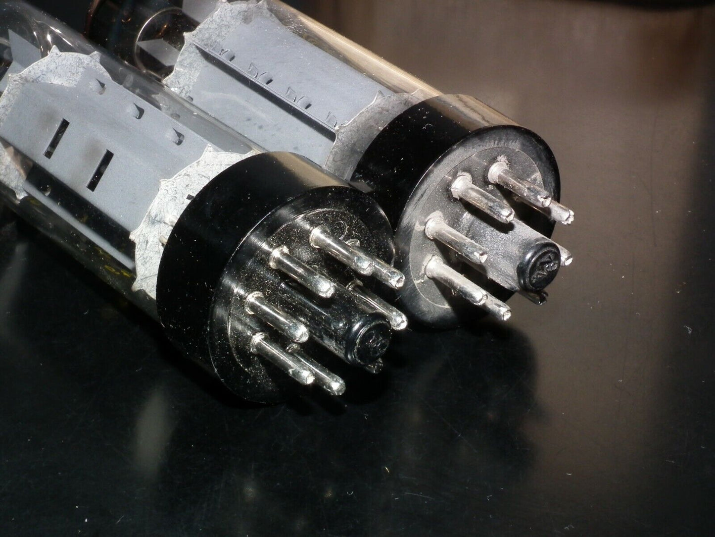 EL34 RFT RARE Short Base Platinum Matched Pair NOS NIB Germany early 60s 608046