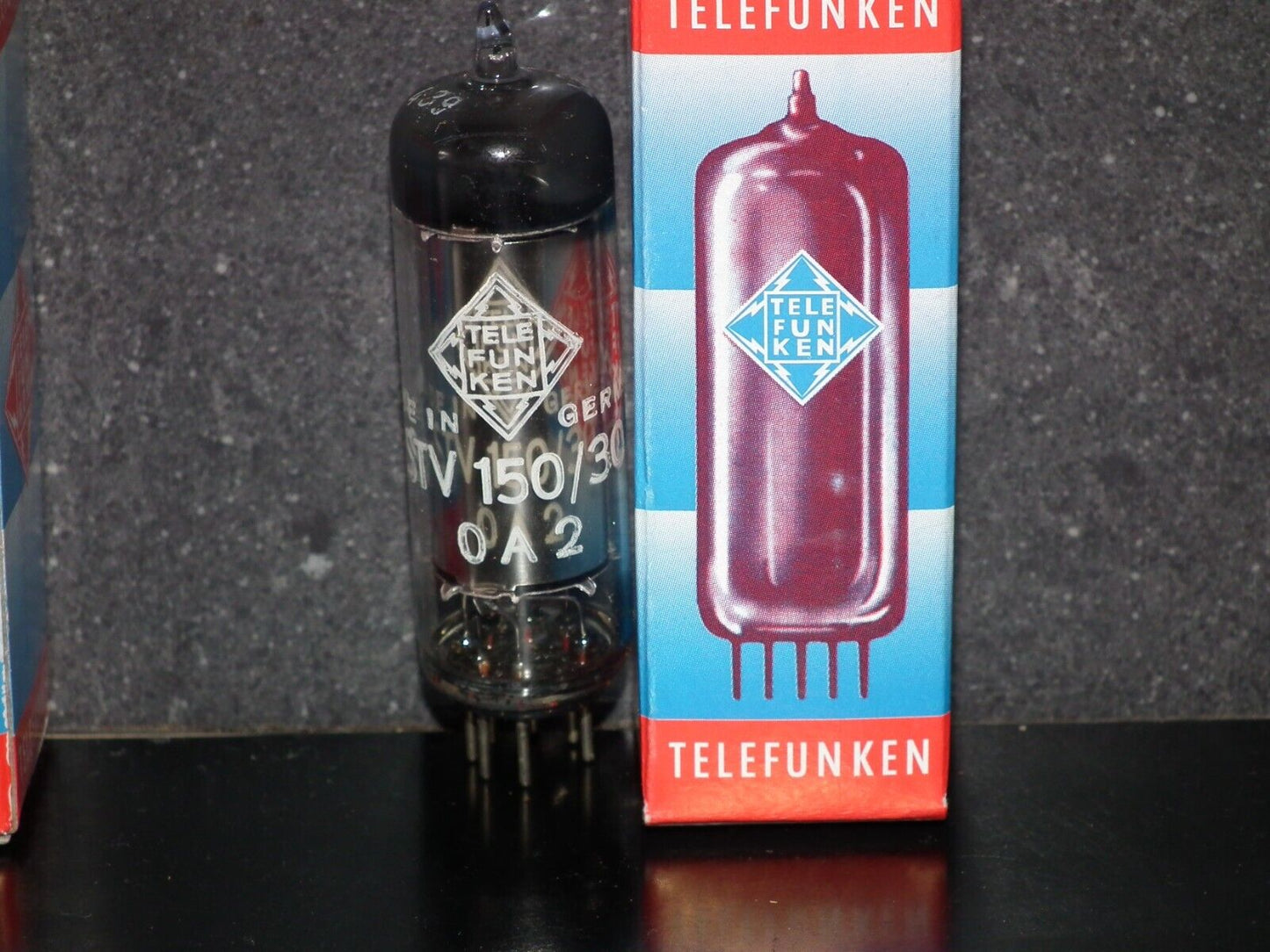 NOS STV150/30 OA2 0A1 Telefunken Diamond Bottom Made in Berlin, West Germany