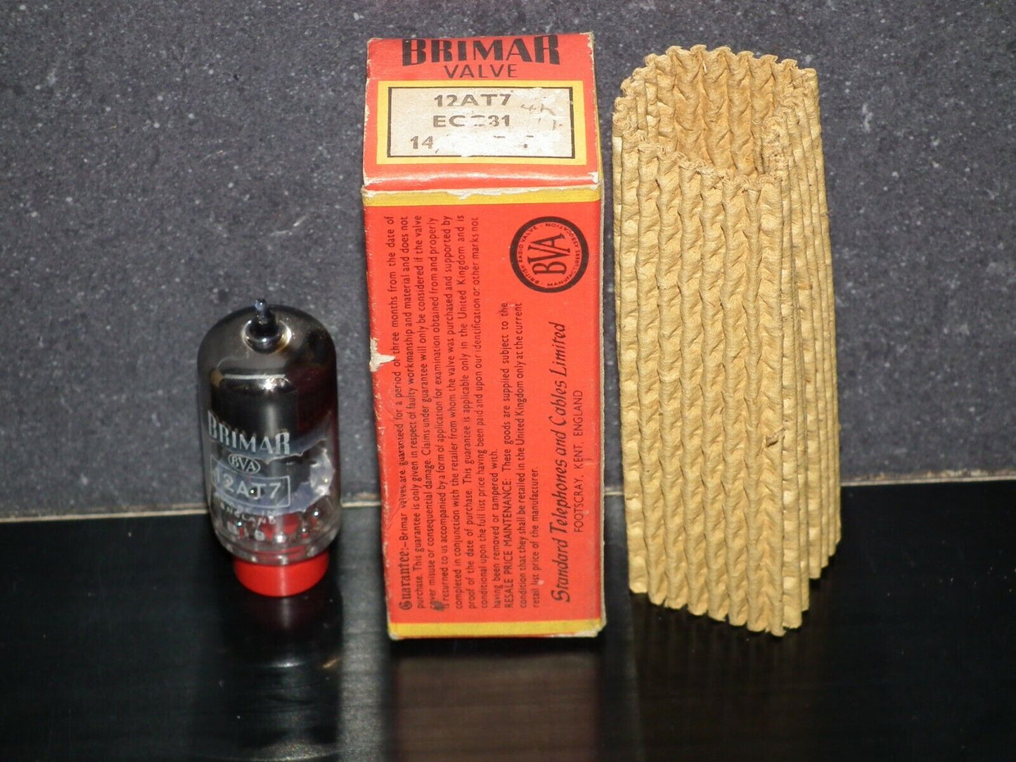 ECC81 Brimar United Kingdom 12AT7 NOS NIB