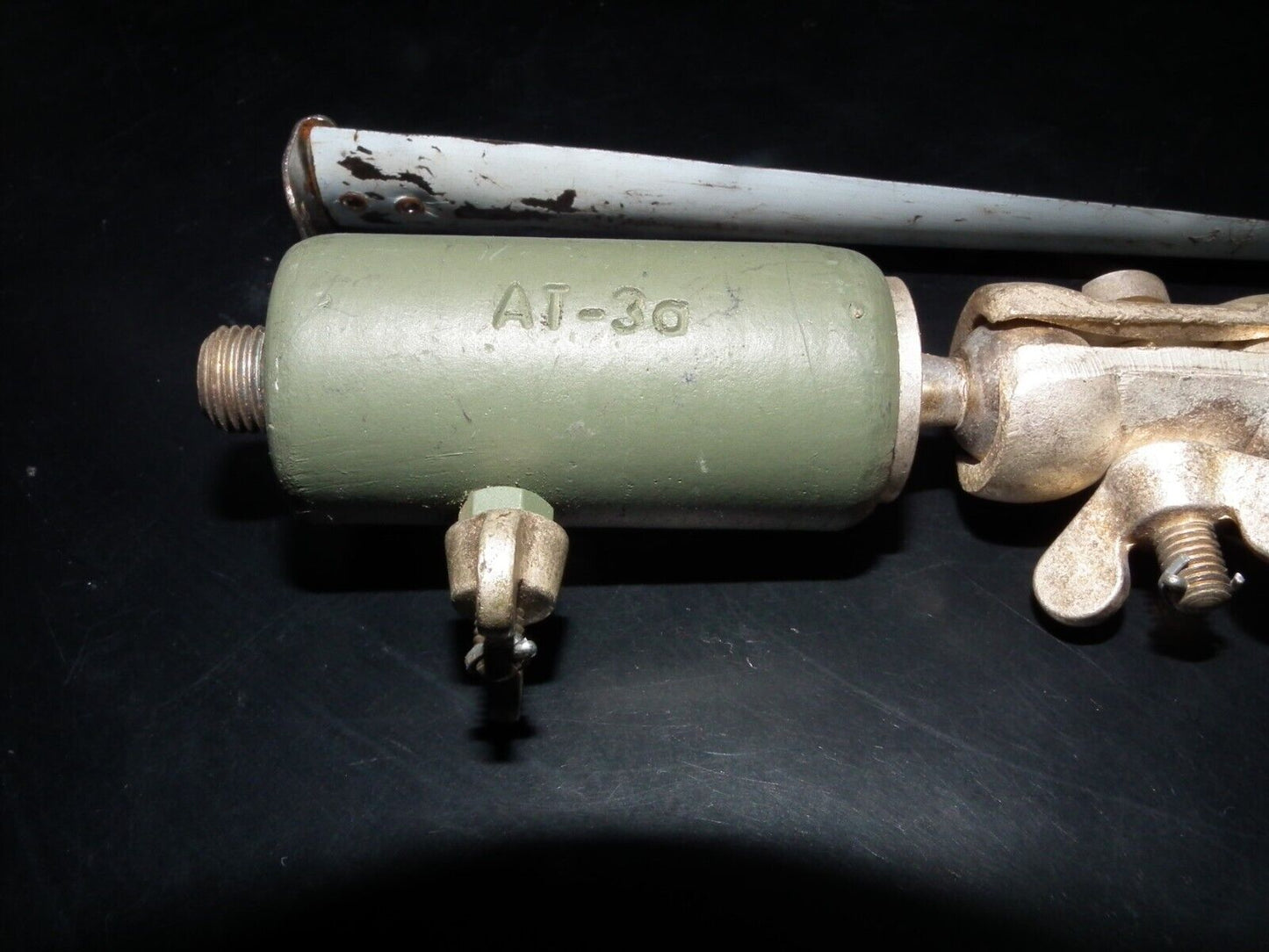 NOS Military Whip Collapsible HF VHF Antenna AT-3a/1 2 elements 2.62ft 0.8m 80cm