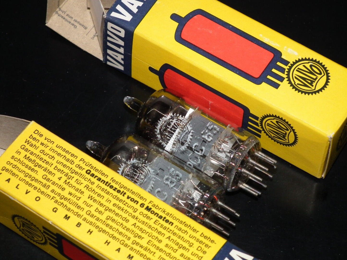PCC85 Valvo 9AQ8 Matched Pair Two Tubes NOS NIB