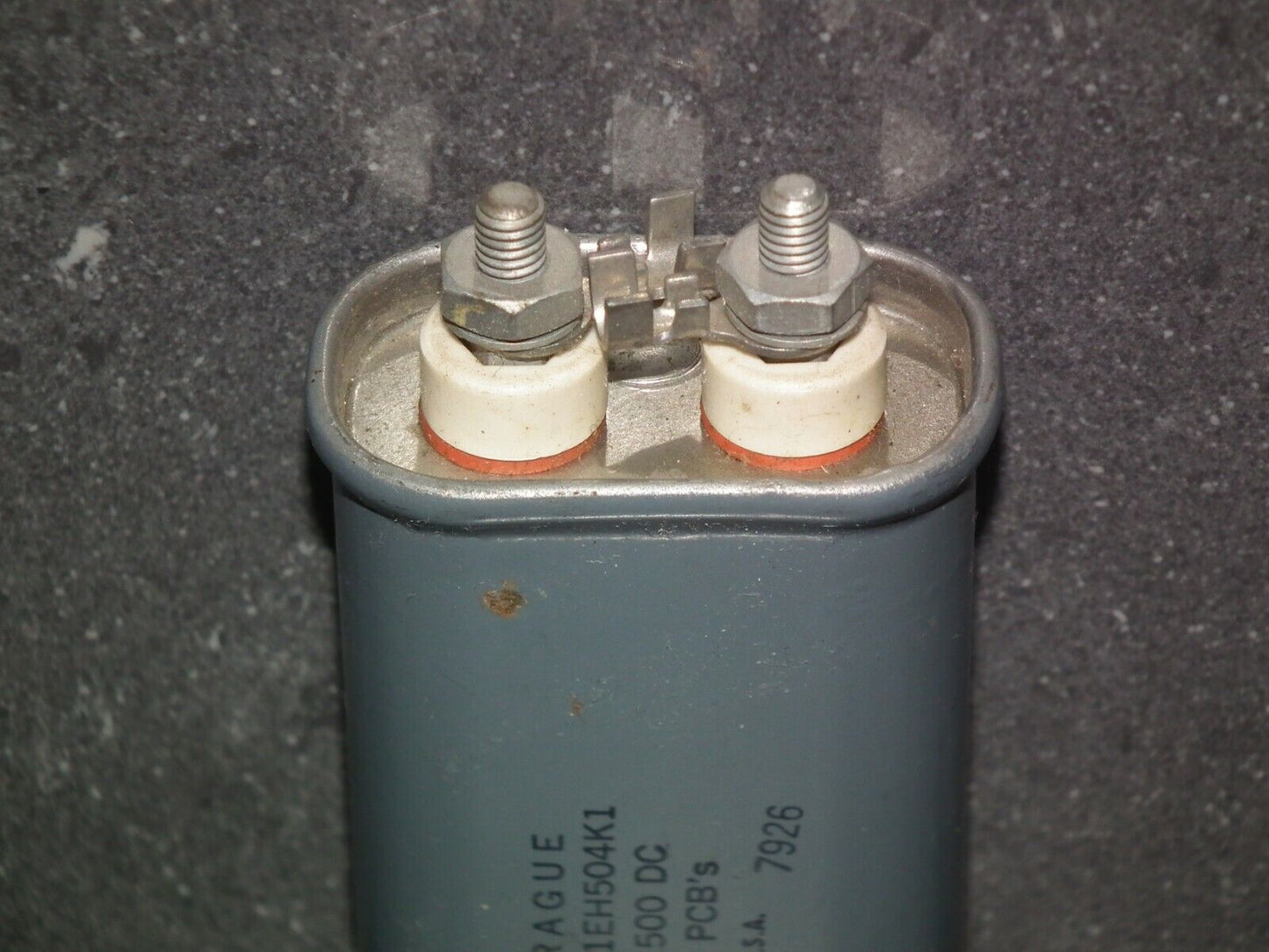 NOS PIO Capacitor 0.5mfd 1500V Sprague made in 70s in the USA