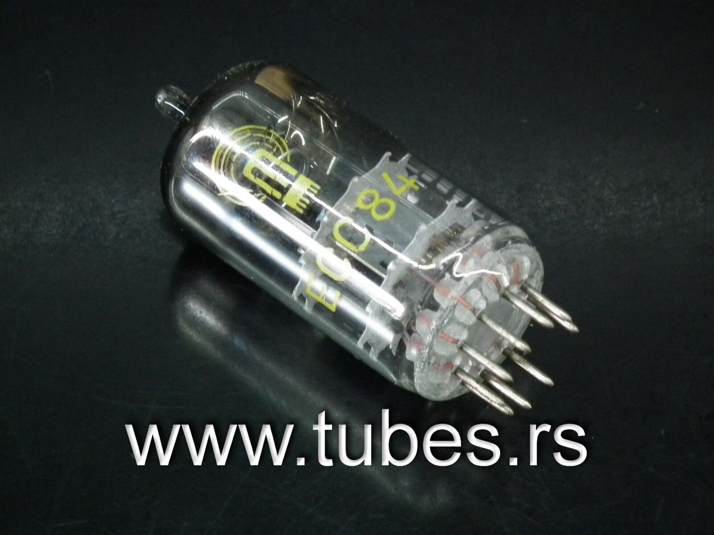 ECC84 RFT Germany NOS ring getter, Germany 60s