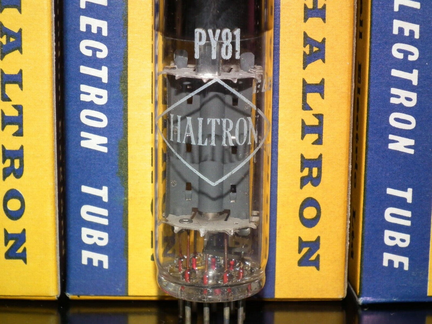 PY81 17Z3 Haltron NOS tube HV rectifier