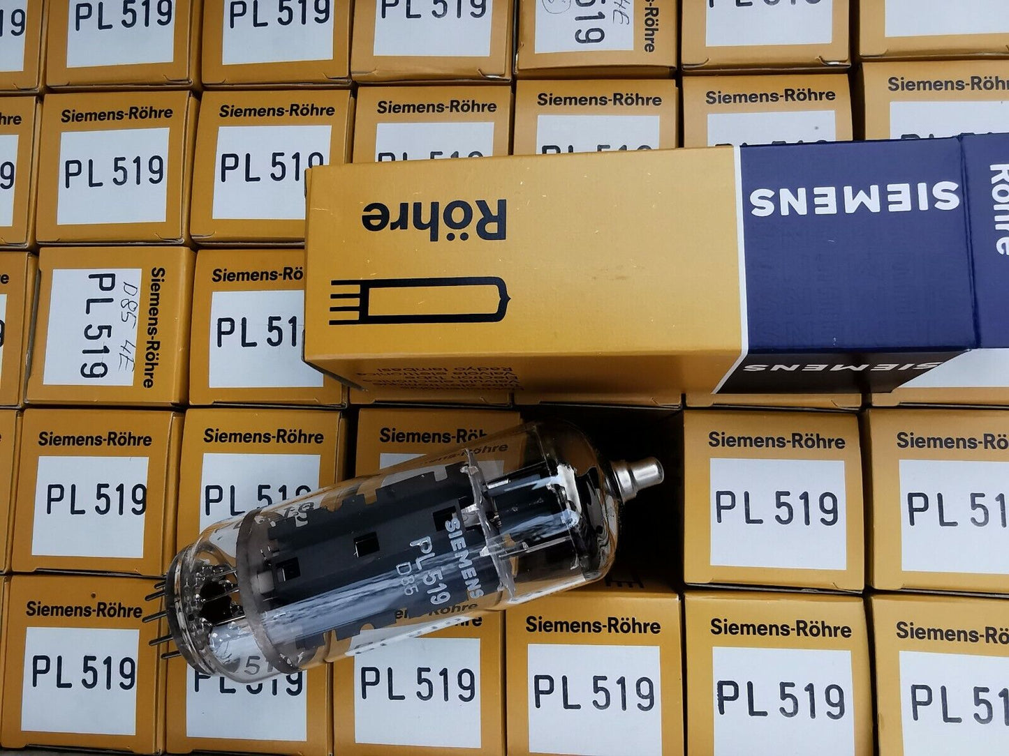 PL519 Siemens West Germany 40KG6 PLATINUM Matched QUAD EAR859 EAR861 Tested!!!