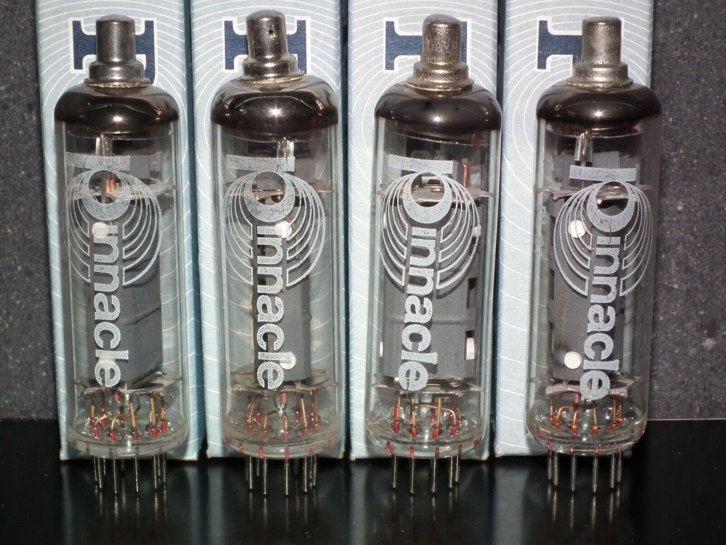 Platinum matched quad PL81 21A6 Pinnacle NOS tube pentode N152