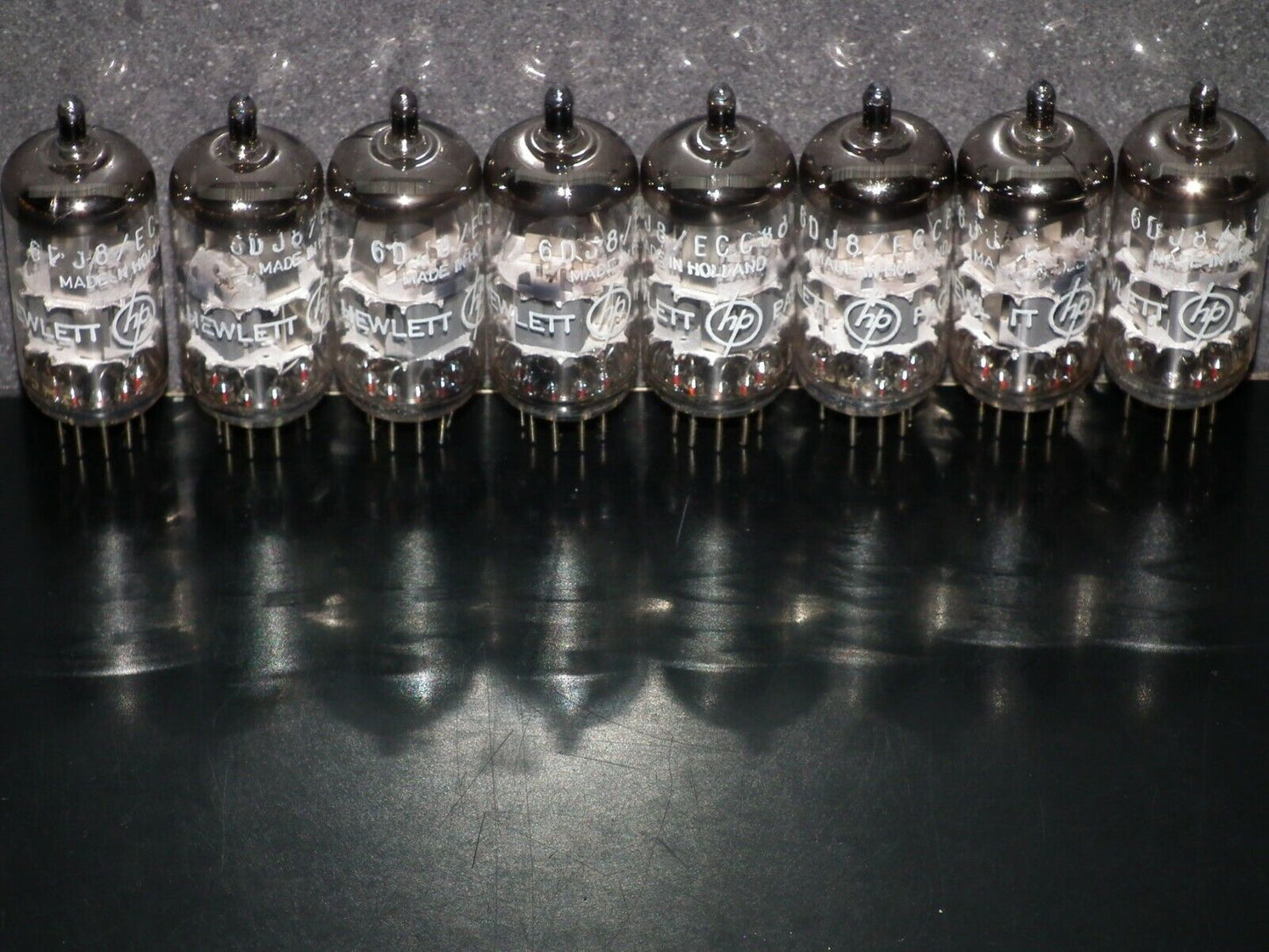 Platinum matched pair 6DJ8 HP Philips ECC88 Balanced sections, low noise