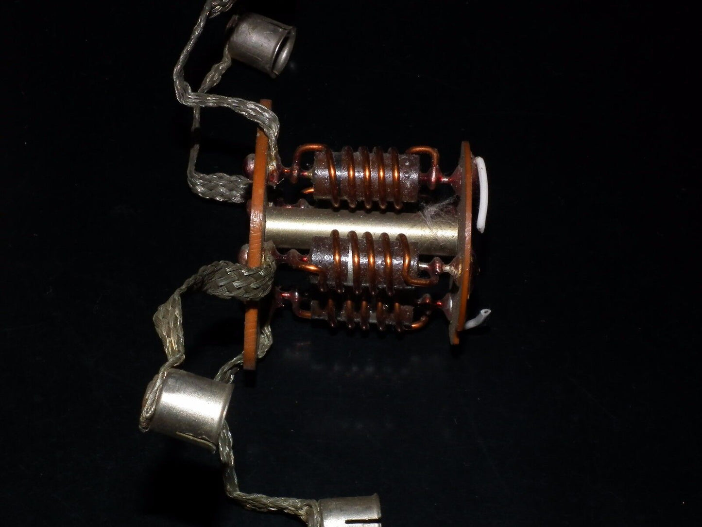 Suppressor Choke Assembly with plate caps 9mm for four tubes 6146B 807 HAM Radio