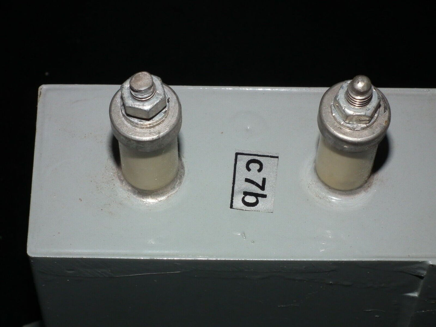 Hydra Berlin PIO capacitor 1u 4000V Made in West Germany in 1975 1mfd 4kV