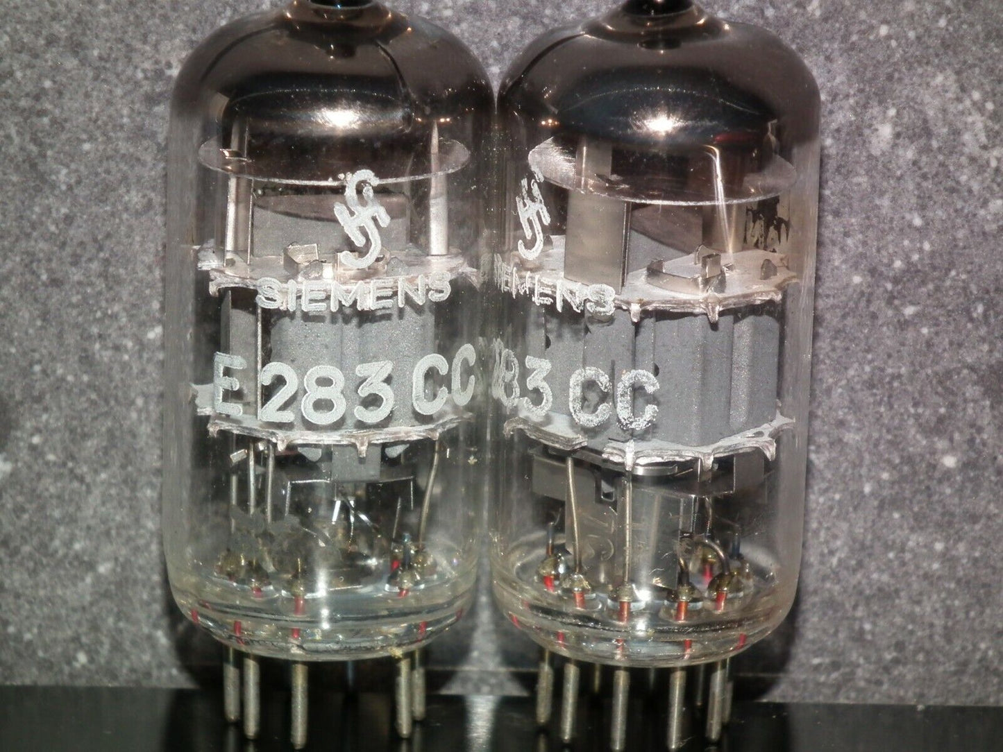 E283CC Siemens Platinum Matched Pair Pullouts NOS tested, balanced, low noise