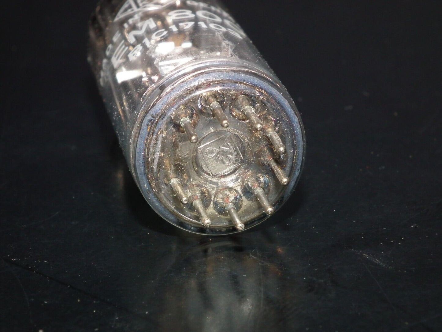 EM800 Telefunken NOS NIB Rare Magic Eye Tuning eye tube - Diamond Bottom -Tested