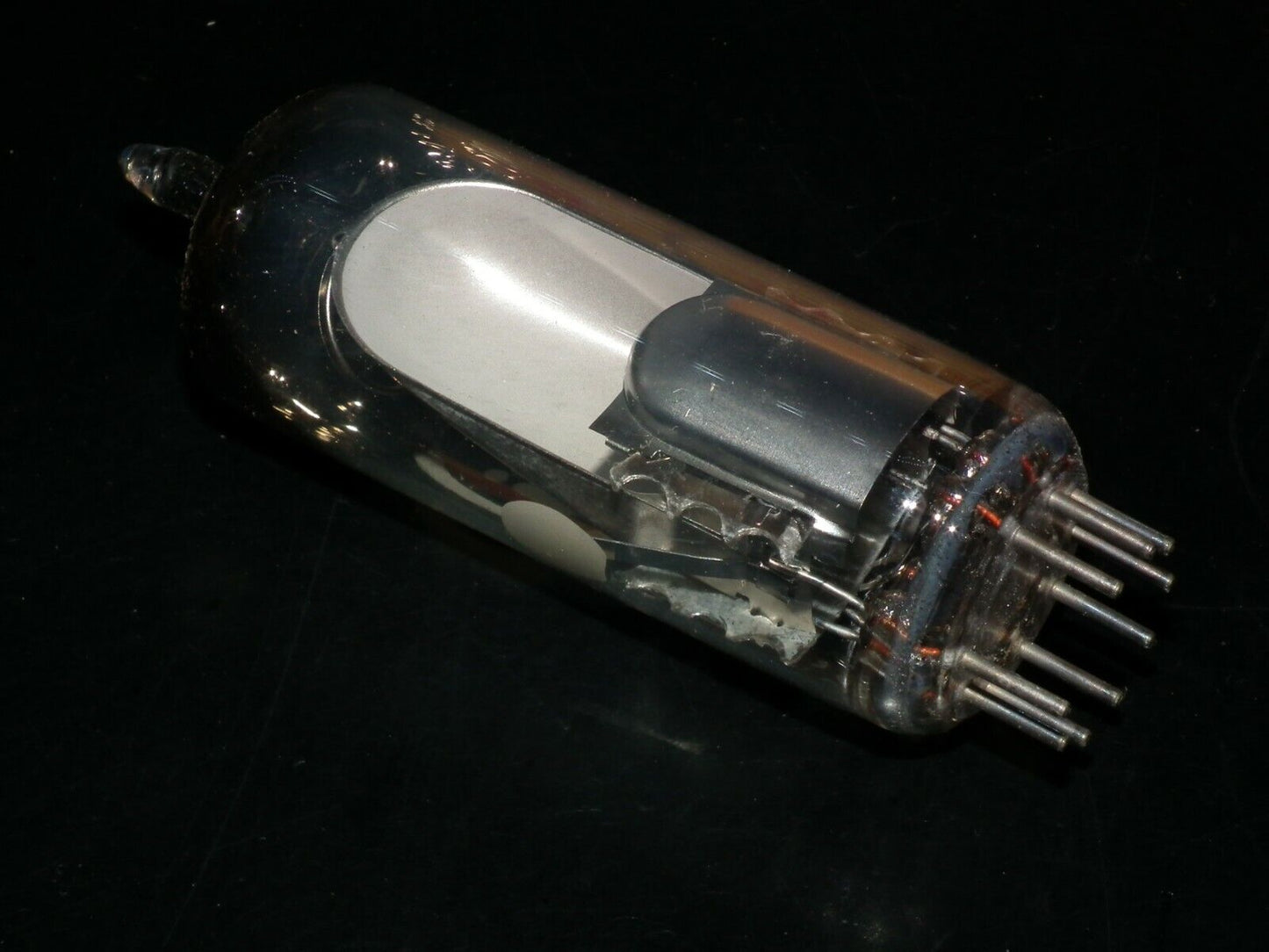 EM80 Philips EI Yugoslavia tuning eye tube Indicator NOS NIB O Getter late 60s