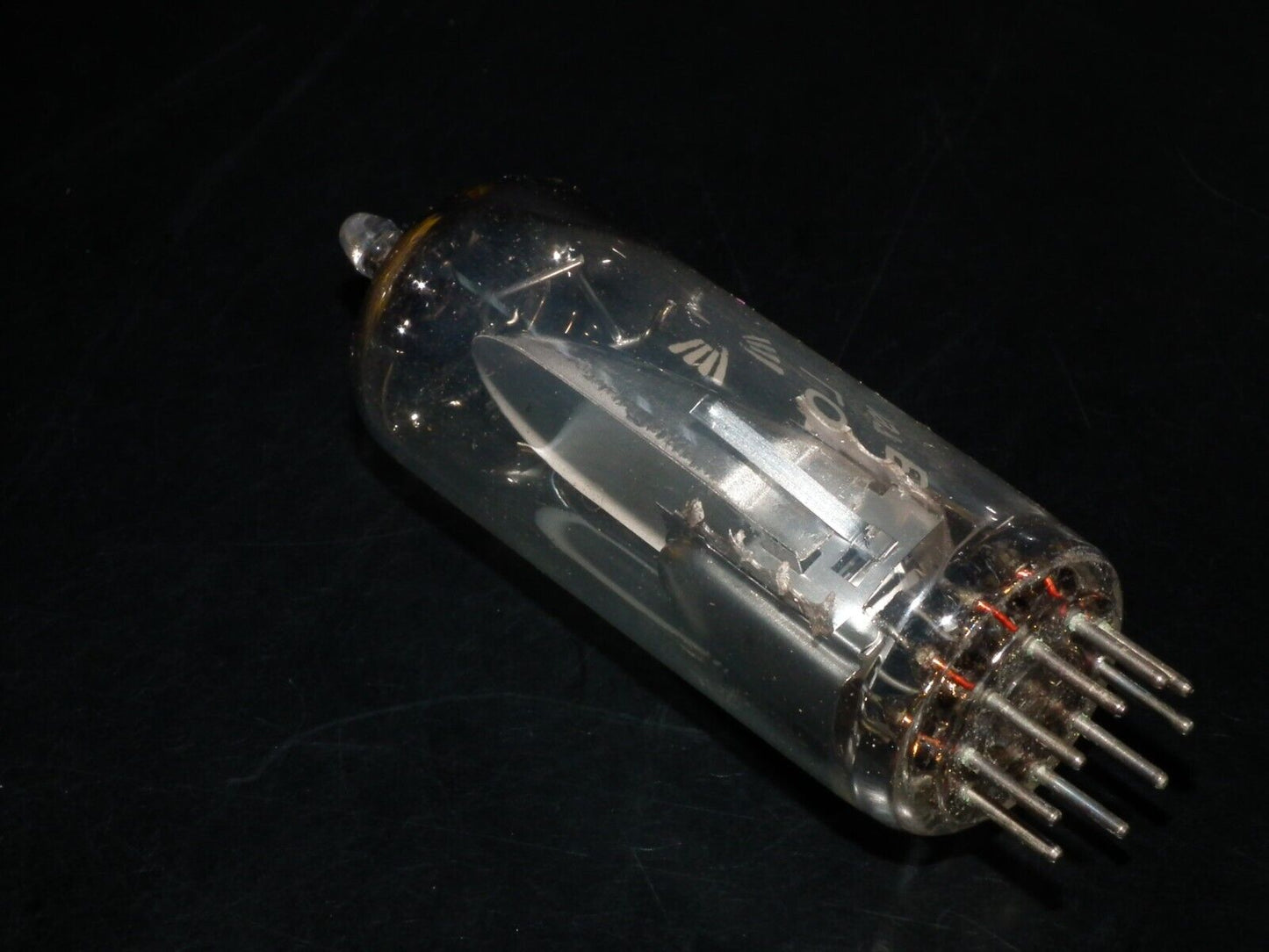 EM80 Lorenz Rare D Getter late 50s tuning eye tube Indicator NOS NIB