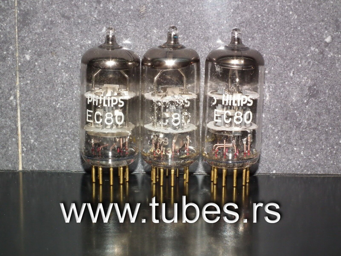 EC80 Philips 6Q4 NOS Low Noise Triode Delta Heerlen Code