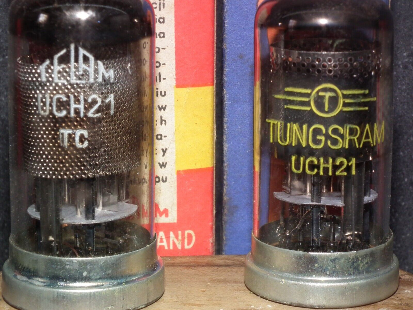 UCH21 Various Brands Polam Tungsram, ... NOS in original box