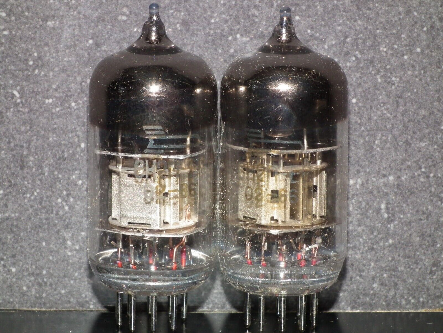 Platinum Matched pair 6N2P-EV Voskhod Rocket Kaluga NOS NIB 1986 ~ ECC83 12AX7