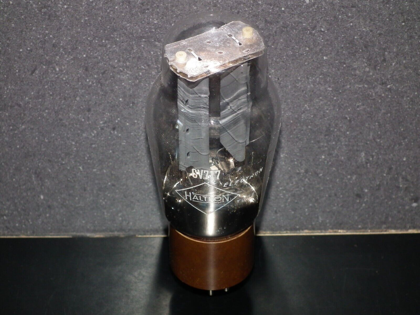 CV717 Haltron NOS ruggedized 5R4GY RARE Square Getter Ceramic distancers 100%
