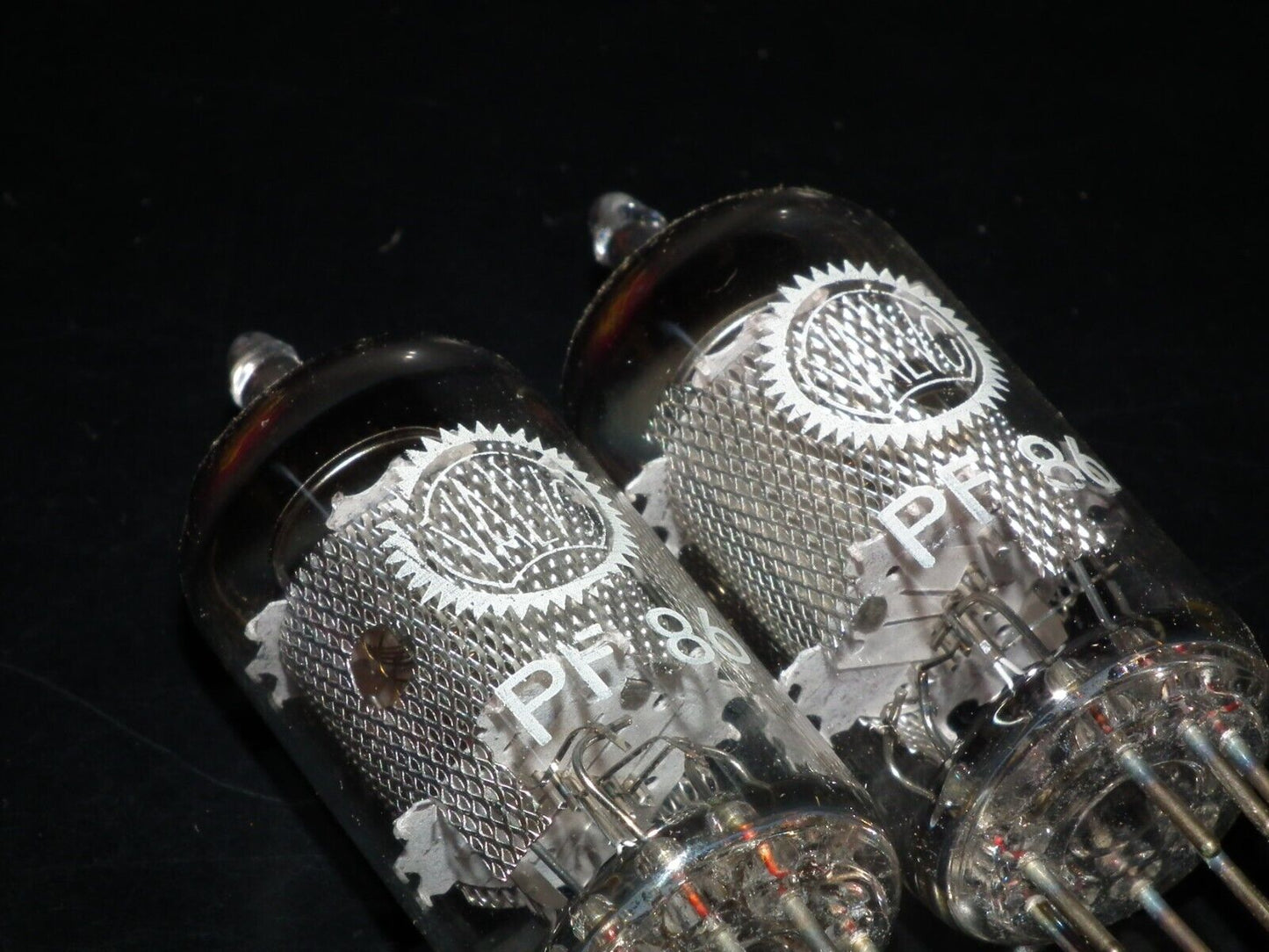 Two (2 pcs) PF86 Valvo NOS NIB (EF86 with different heater)
