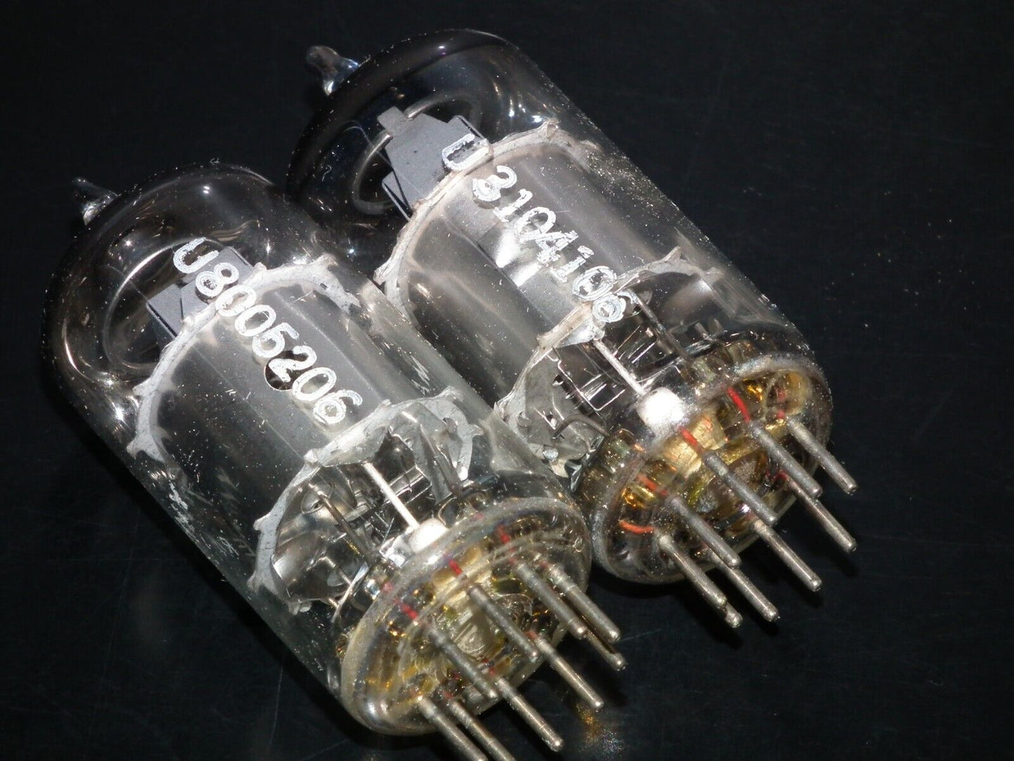 ONE (1pcs) NOS NIB Sealed EF86 Telefunken Silver, Diamond bottom Low Noise