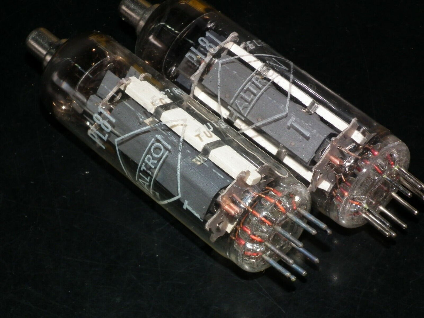Platinum matched pair PL81 21A6 Haltron NOS tube pentode N152