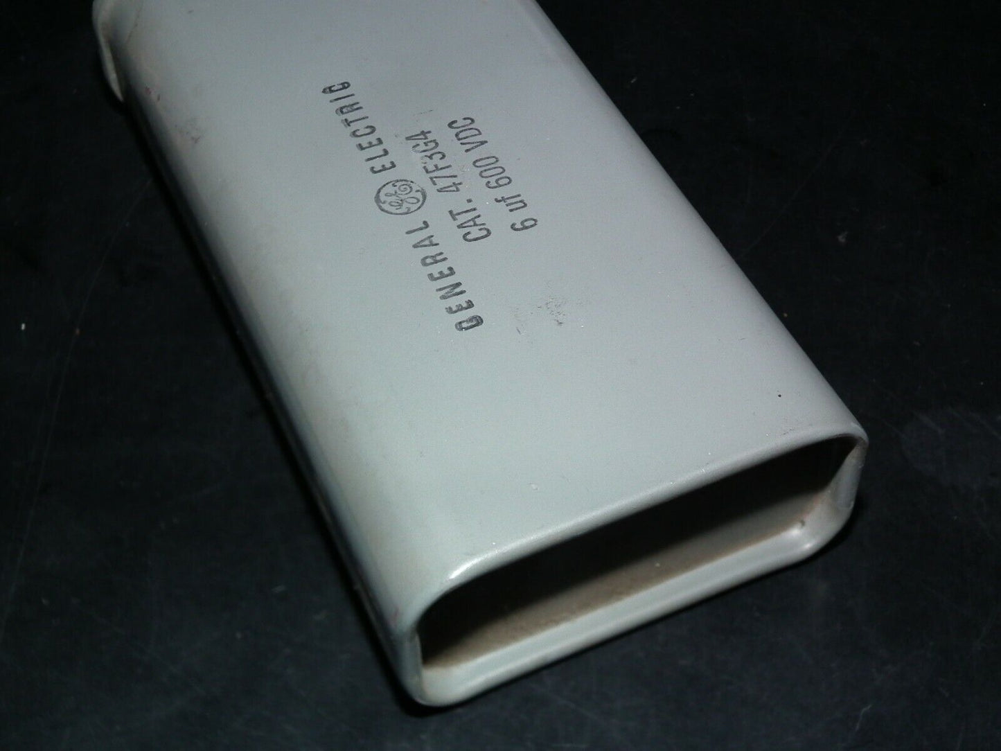 Vintage General Electric PIO capacitor 6.0 uF 600V 6mfd tube audio 60s 47F3G4