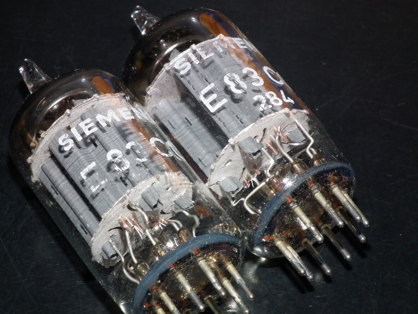 Platinum Matched Pair E83CC Siemens 6057 12AX7WA NOS NIB Strong Balanced
