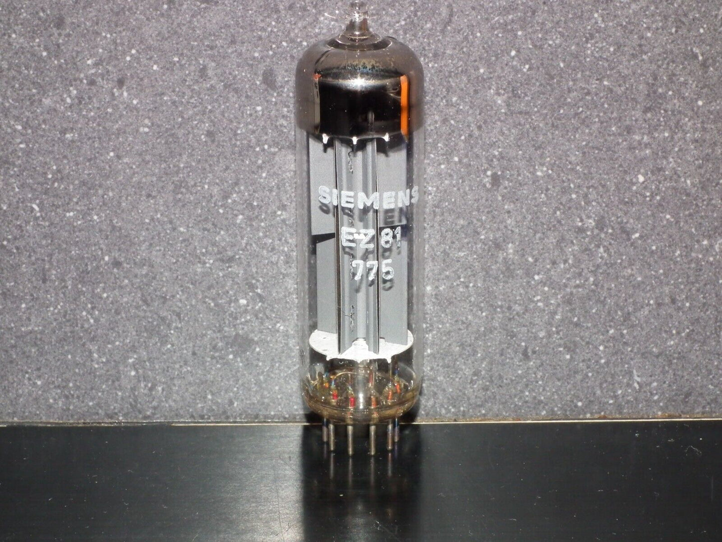 EZ81 Mullard 6CA4 NOS NIB Blackburn tube plant Rebranded Siemens