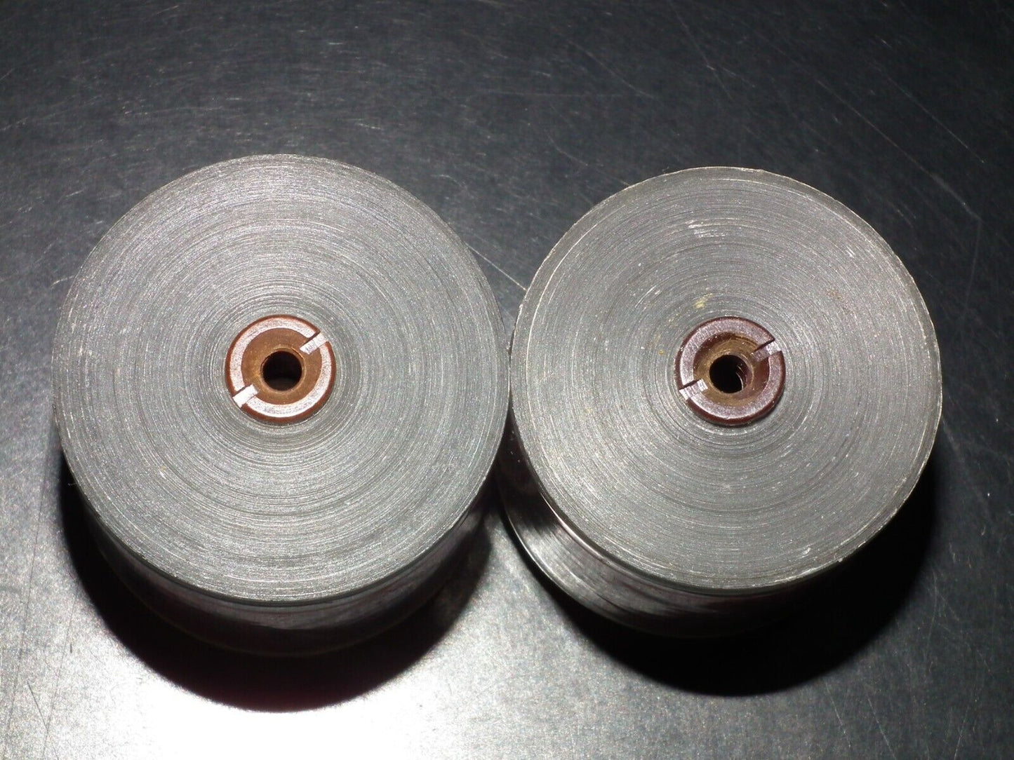 Two vintage Polystyrene Capacitors 0.25mfd / 250V Siemens Klangfilm Hi End 250nF