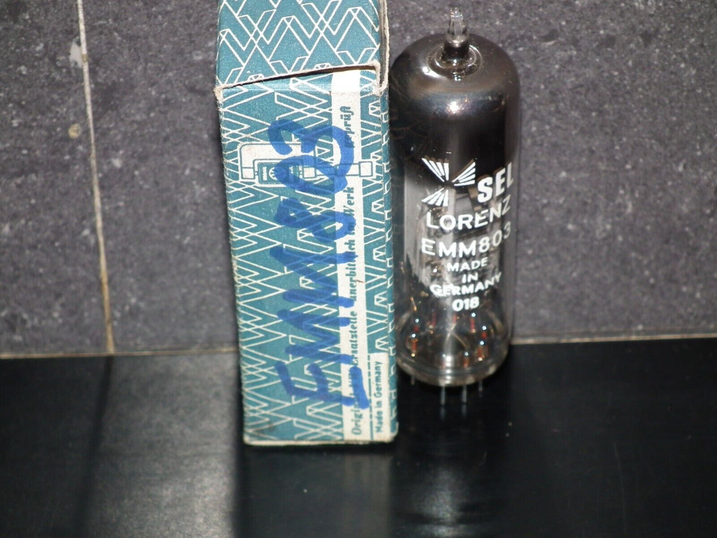 EMM803 Lorenz Rare tuning eye tube Indicator NOS Lorenz SEL Stuttgart