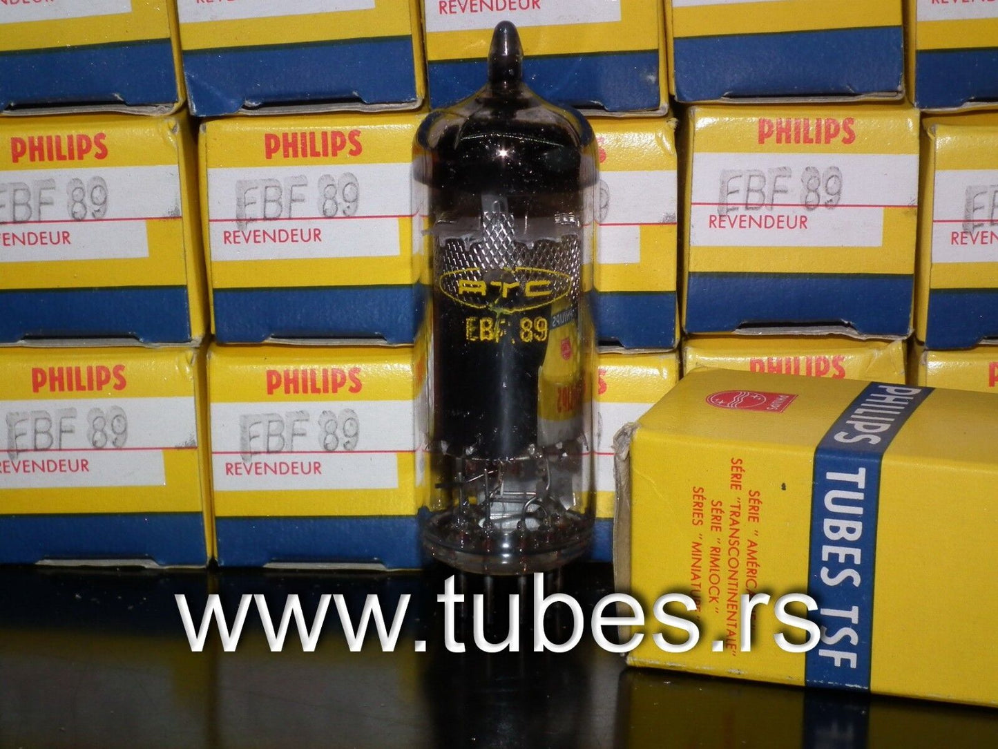 EBF89 RTC France 6DC8 Philips NOS NIB