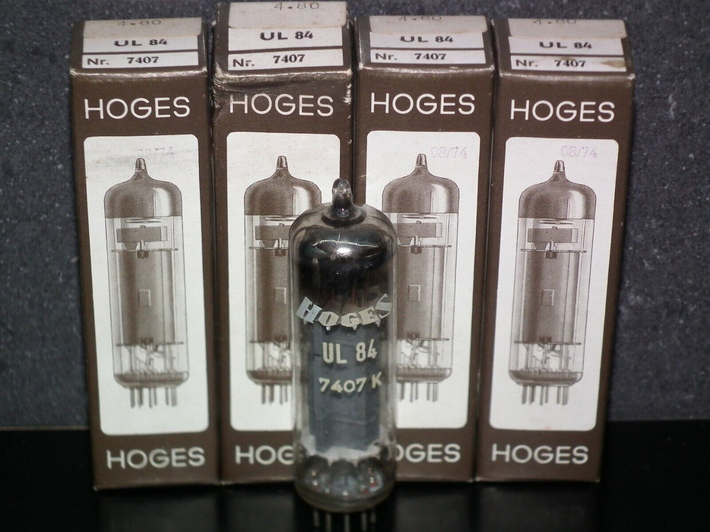 UL84 45B5 N119 Hoges by Philips NOS NIB tube audio pentode