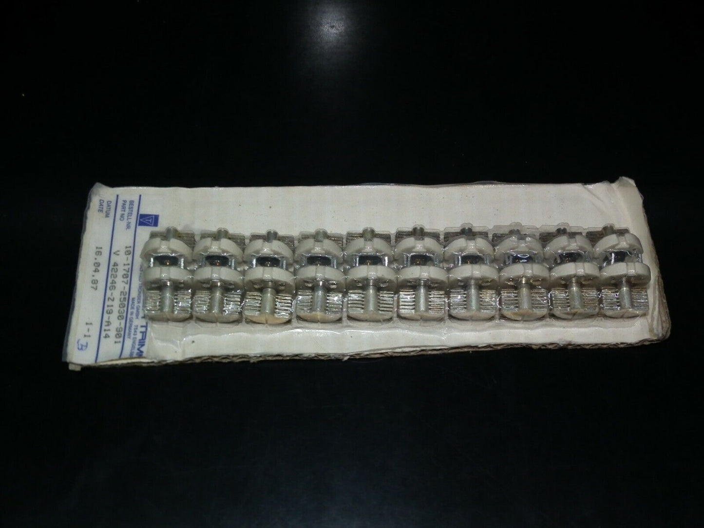 Tronser Trimmer Capacitor 3.4-35pF Made in West Germany in 1987