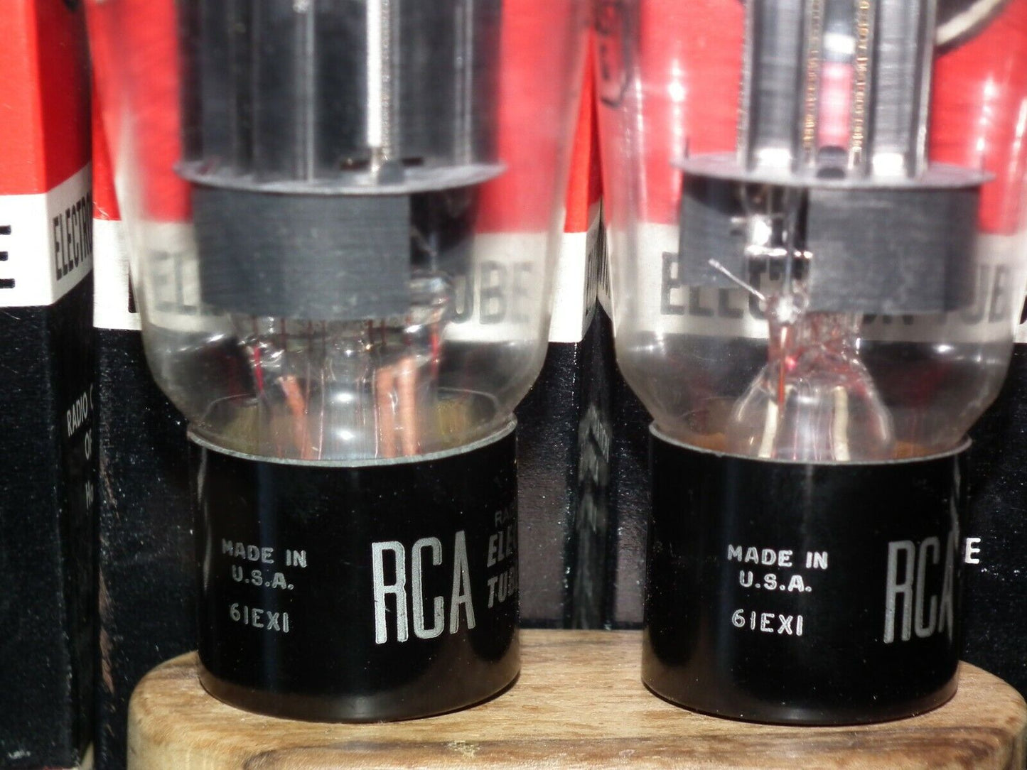 6AS7G RCA NOS NIB Platinum Matched Pair Coke Bottle The Same Codes 6080 ECC230