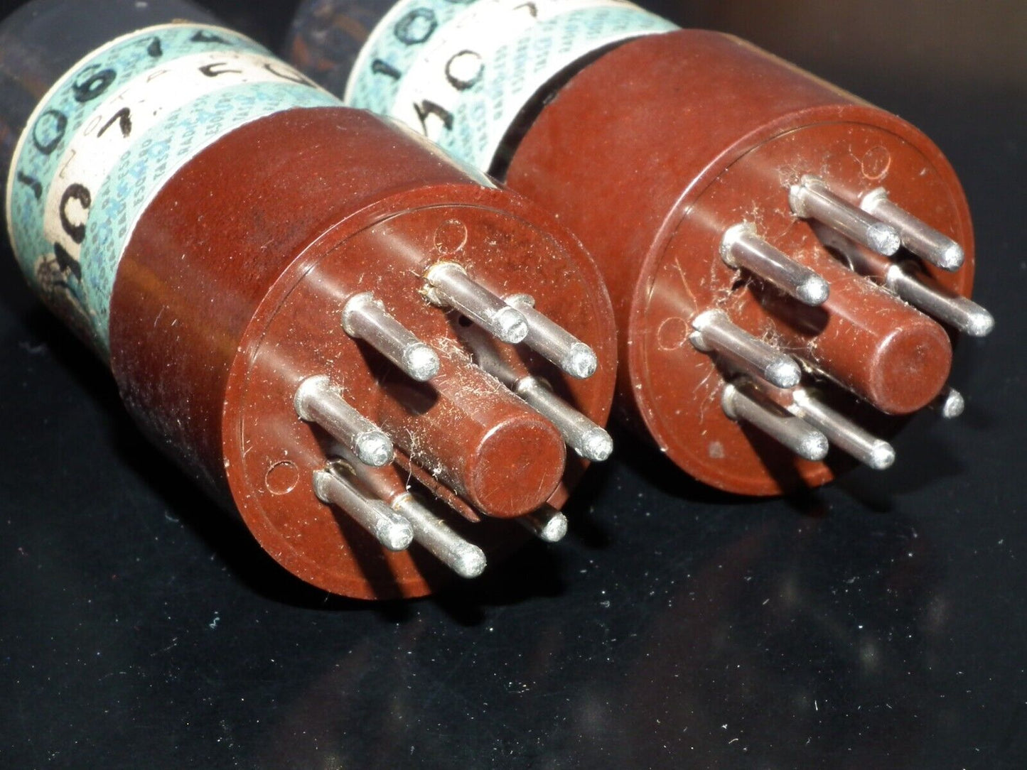 Platinum Matched Pair 6F6GT Fivre NOS Master Pack Box (Quads available)