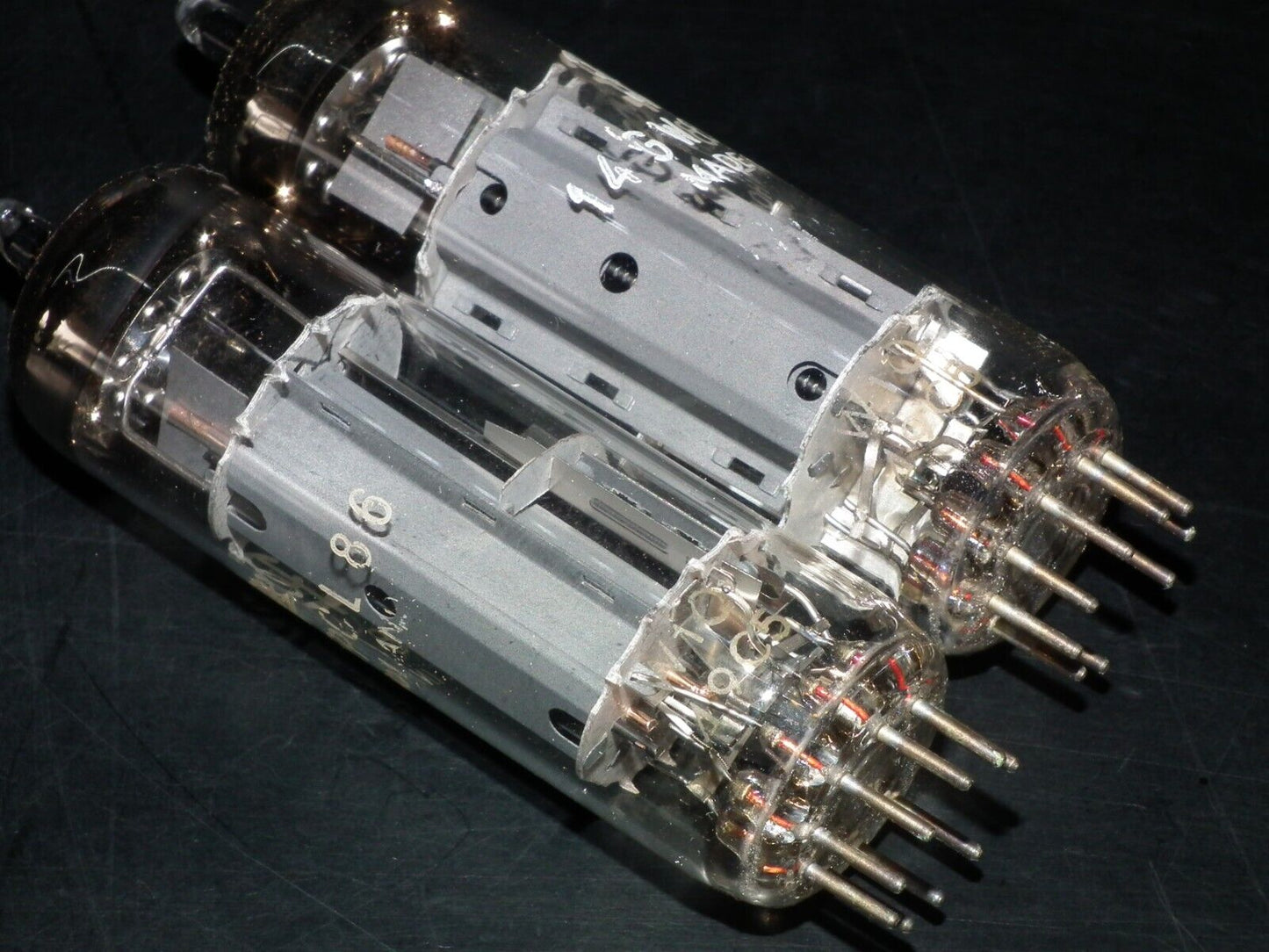 Platinum Matched Pair PCL86 14GW8 Philips Pope NOS NIB The same codes Late 60s