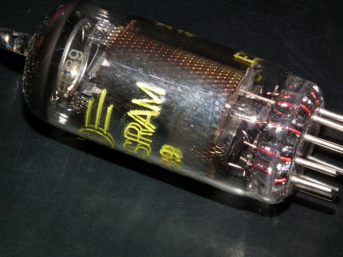 EF89 Tungsram 6DA6 Radio Receiver Tube NOS NIB Old Europe tube radio from 60s