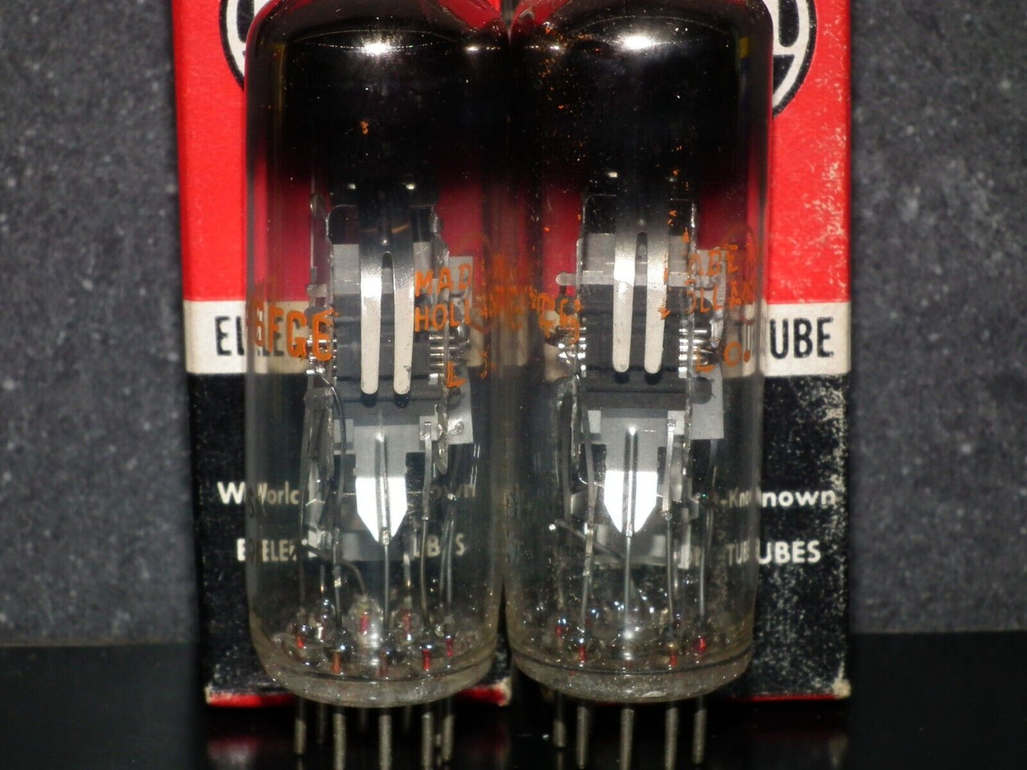 One (1 pcs) EM84 RCA 6FG6 NOS NIB Tuning Indicator Tube Magic Eye