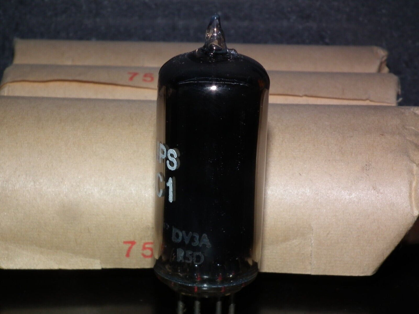75C1 Philips OC2 0C2 NOS voltage regulator tube STR75/60 in original wrap pack