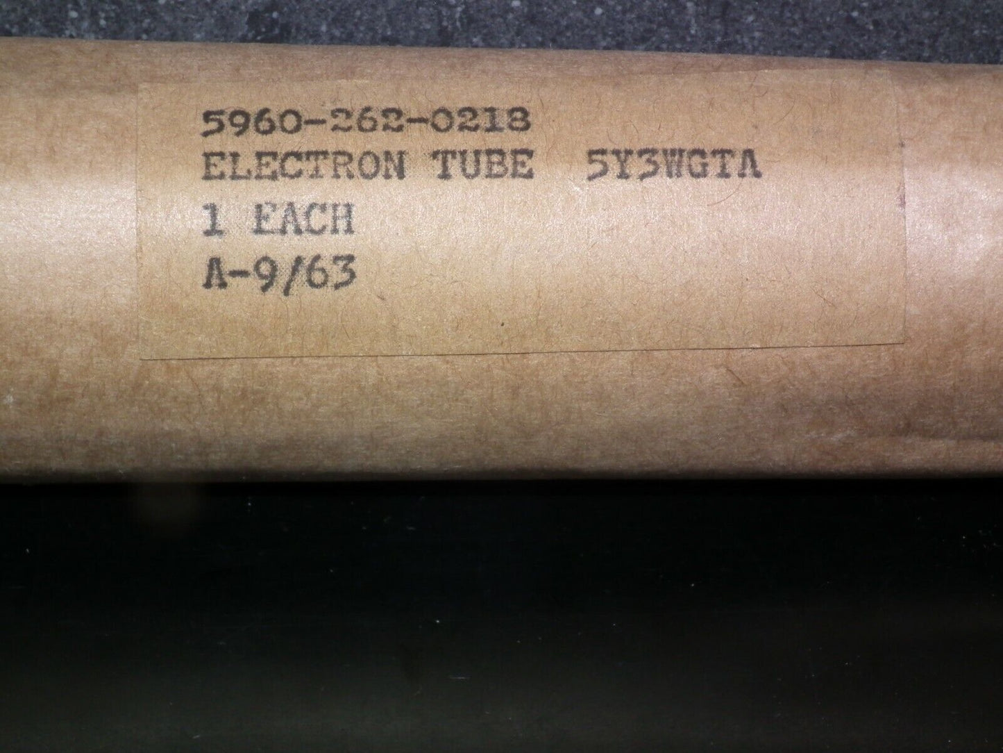 5Y3WGTA Sylvania NOS NIB JAN Boxes Black Carbonized Nickel Anodes Brown Base