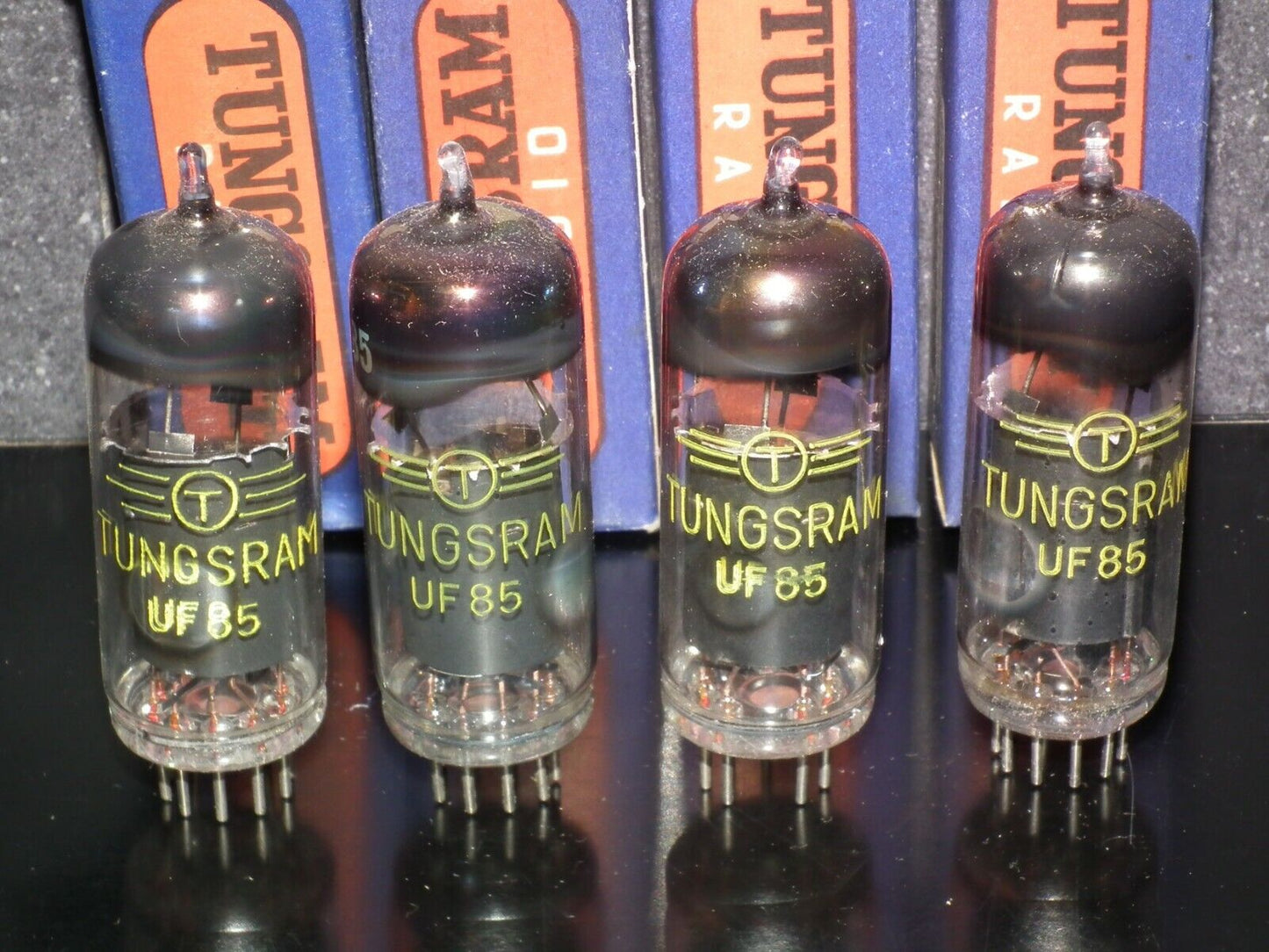 UF85 Tungsram Radio Receiver Tube NOS NIB Old Europe tube radio from 60s
