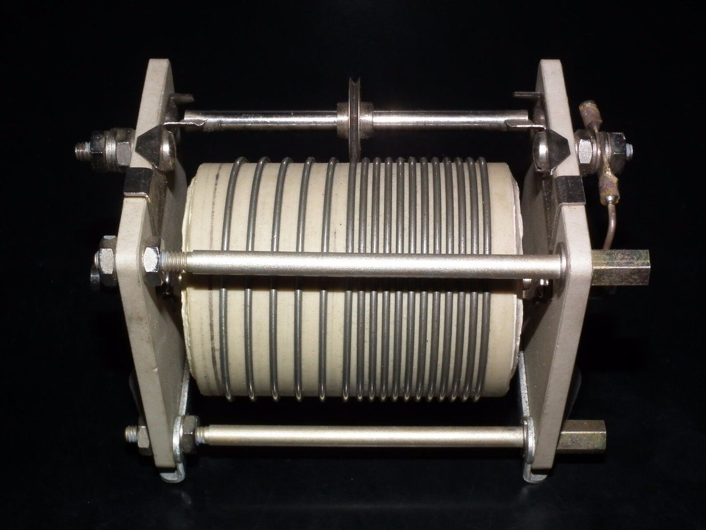 Variable Roller Inductor Coil - JOHNSON 10uH - LINEAR AMPLIFIERS ANTENNA TUNERS