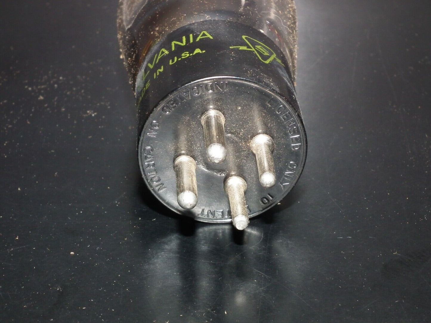 80 Sylvania Rectifier Black Anodes (Carbonized Nickel) NOS NIB