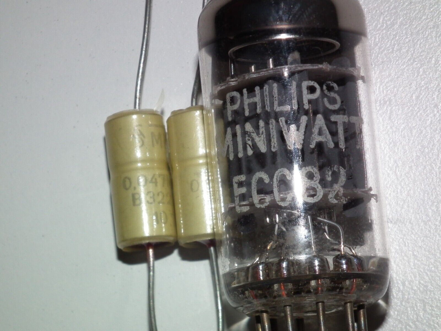Two (2 pcs) Vintage NOS Capacitors Siemens MKL 0.047u 250V Klangfilm Audio 47nF