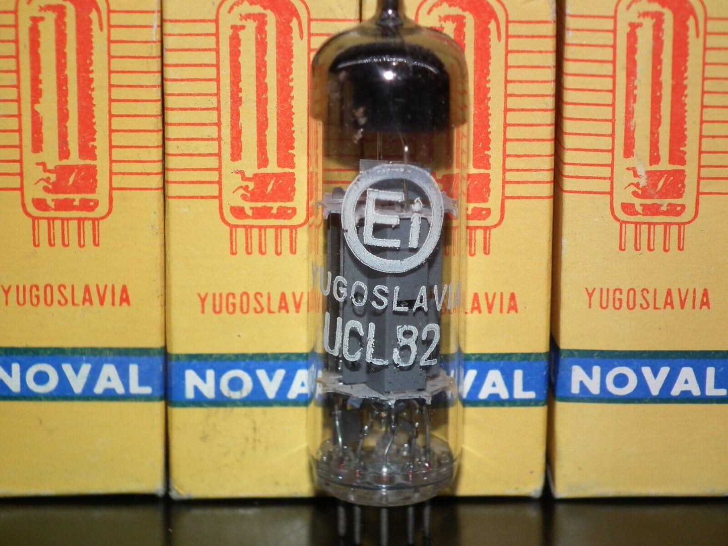 UCL82 EI Philips NOS NIB Yugoslavia Dual stage getter