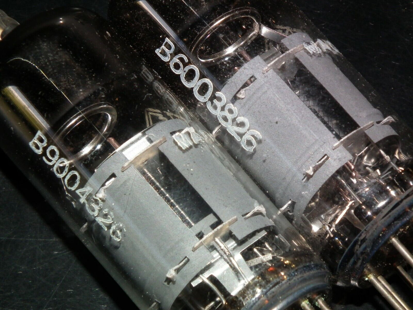 Two (2 pcs) EF85 Telefunken 6BY7 Used Tested Made in West Germany