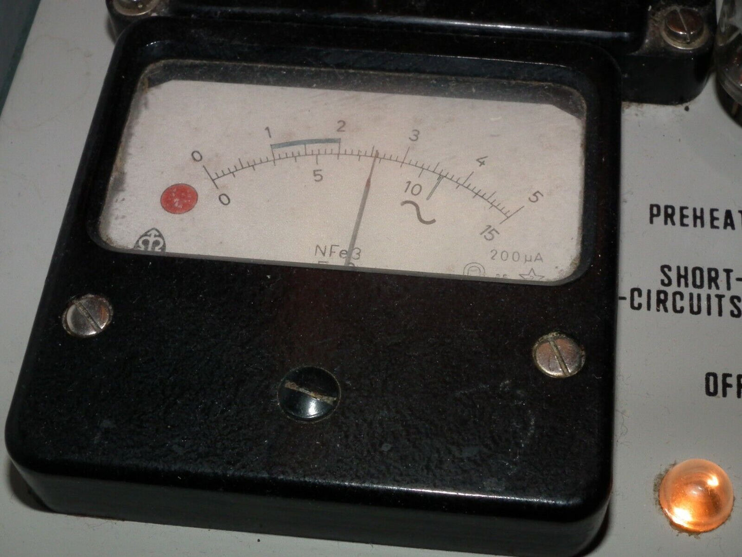 GZ34 Philips 5AR4 rectifier RARE Metal Base DD Getter NOS NIB 1955 branded Valvo