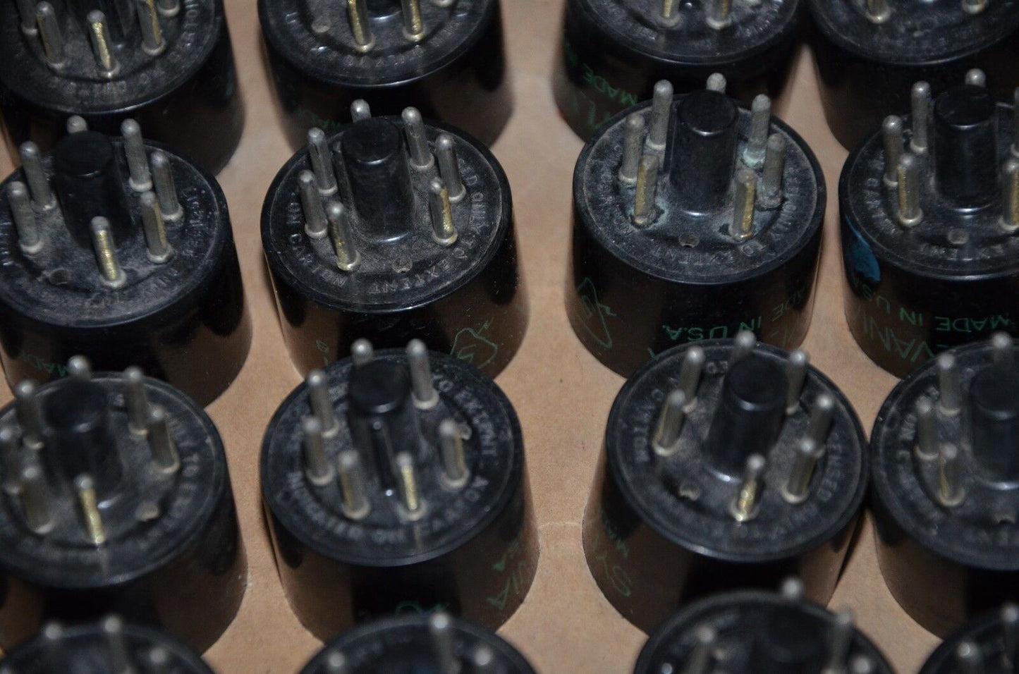 Platinum Matched Pair Sylvania 3Q5GT NOS JAN