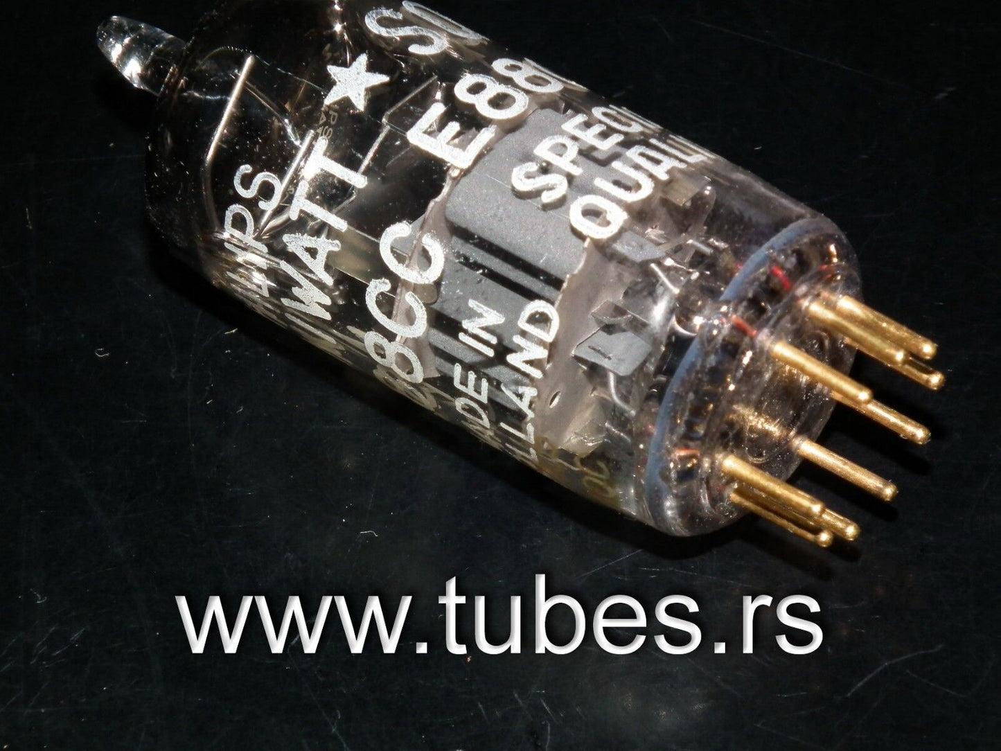 Philips E88CC 6922 (Rare Curved D Getter) NOS NIB
