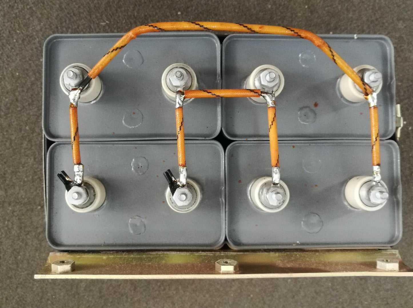 Genuine Plastic PIO Capacitor 4mfd 3000V NOS One pcs (1 capacitor) 4u 3000 VDCW
